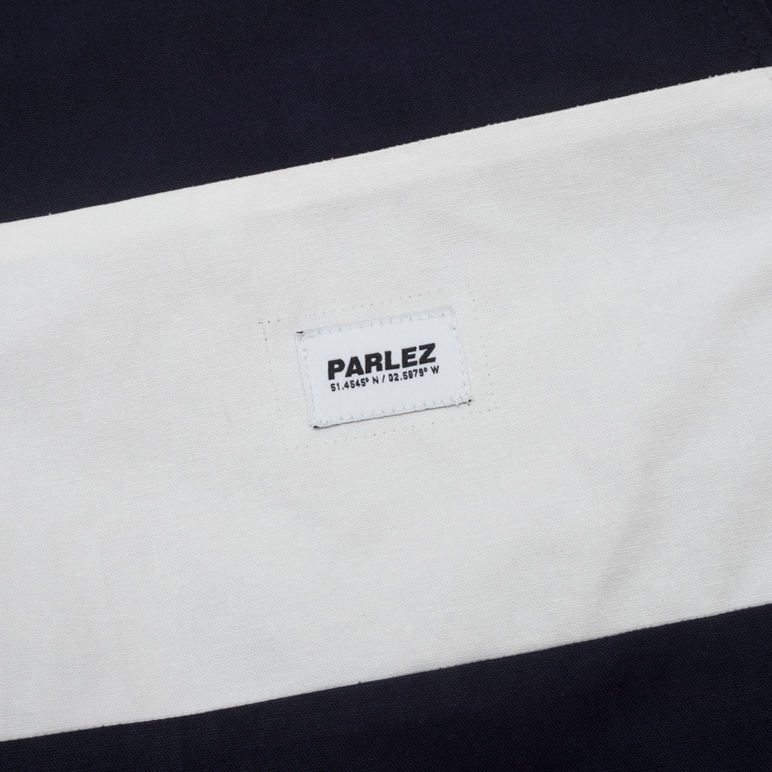 The Mens Plaine Shirt Navy from Parlez clothing