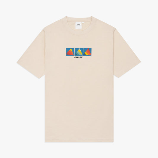The Mens Antilles T-Shirt Ecru from Parlez clothing