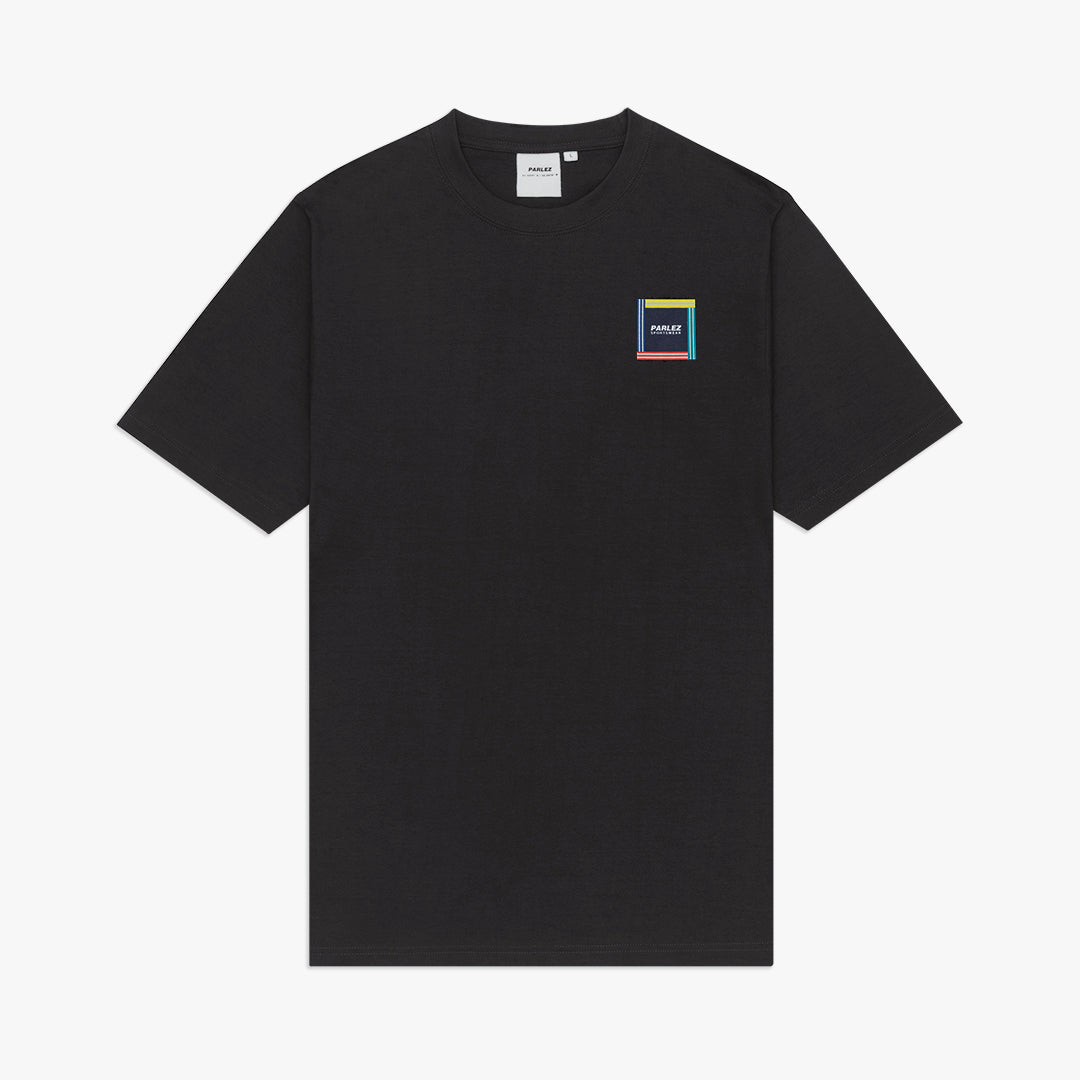 The Mens Fleet T-Shirt Black from Parlez clothing