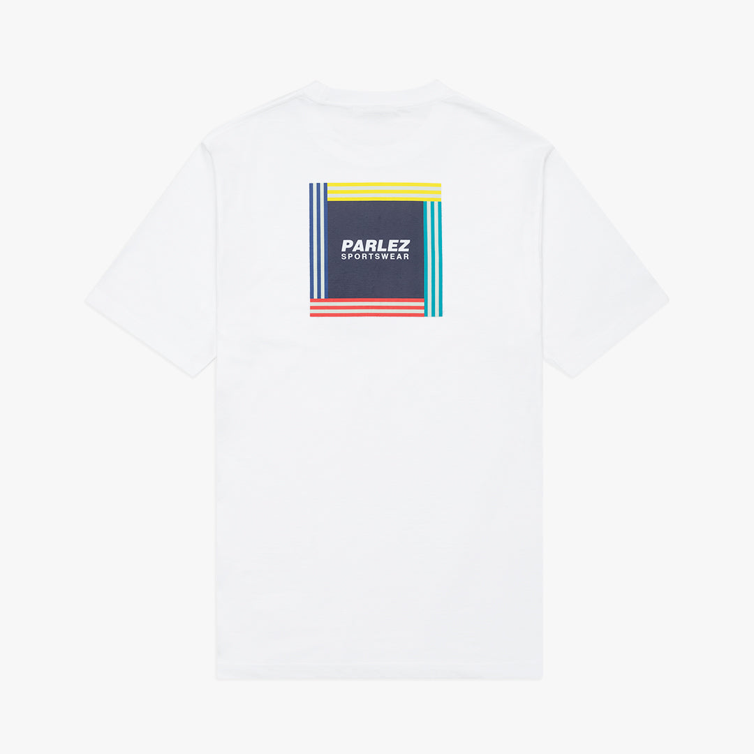 The Mens Fleet T-Shirt White from Parlez clothing