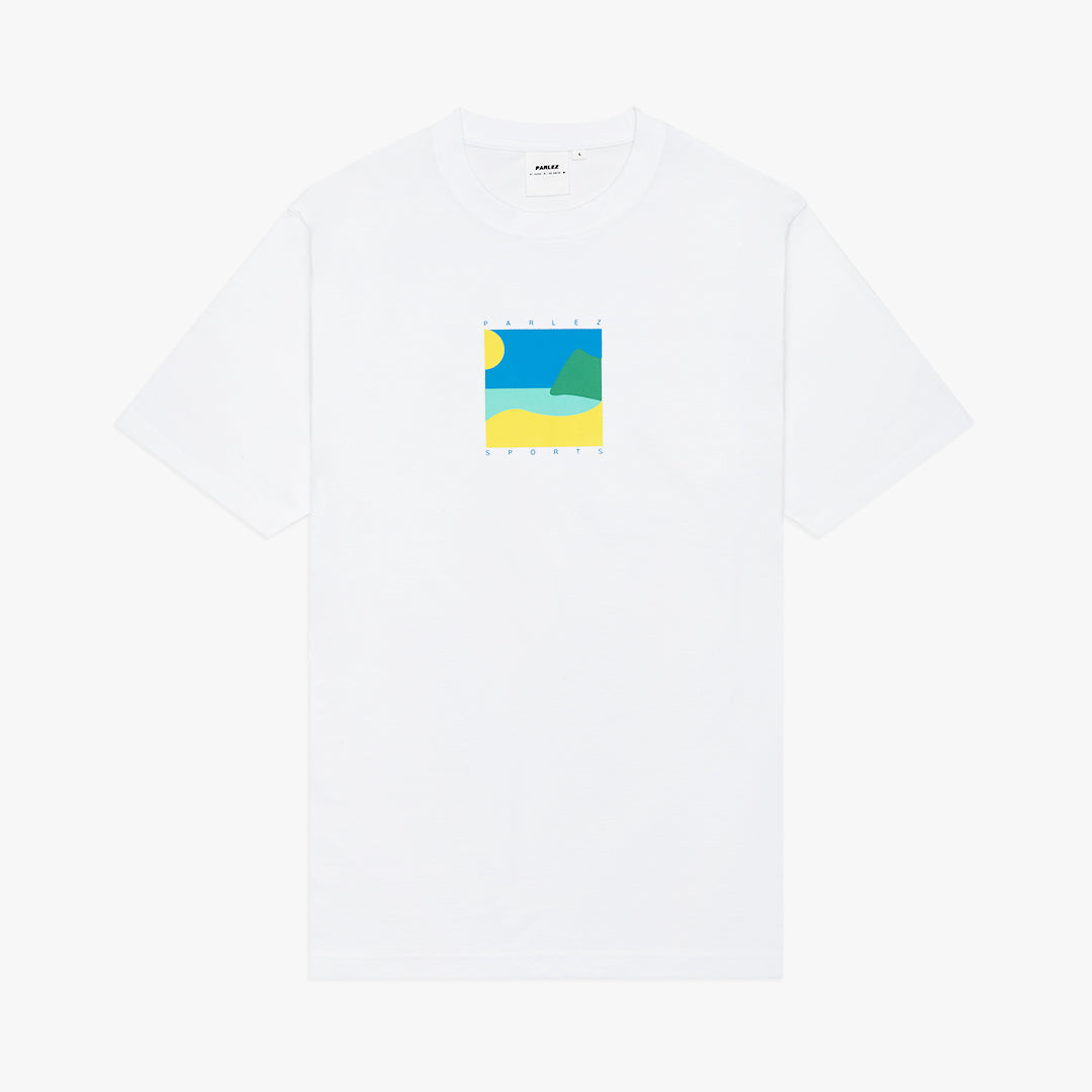 The Mens Freights T-Shirt White from Parlez clothing
