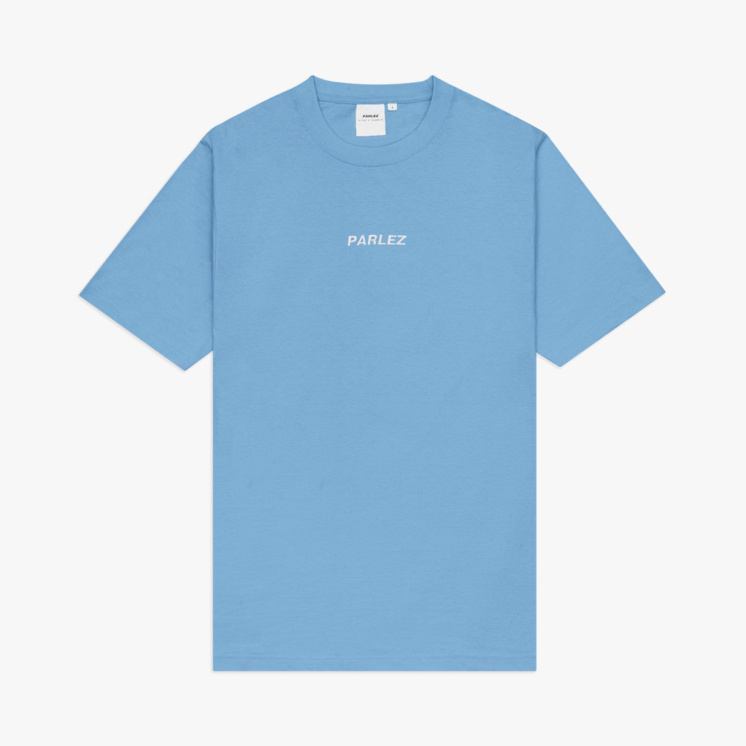 The Mens Ladsun T-Shirt Sky Blue from Parlez clothing
