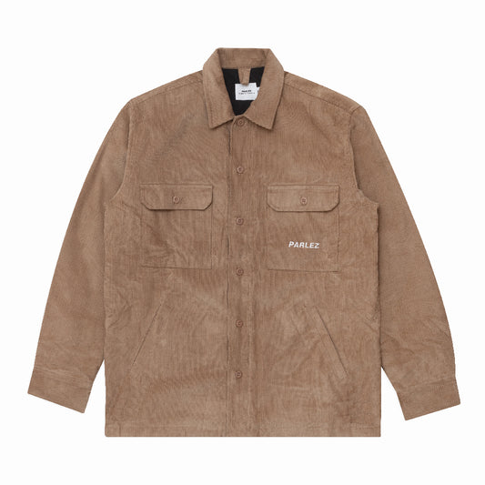 The Mens Alma Cord Jacket Stone from Parlez clothing