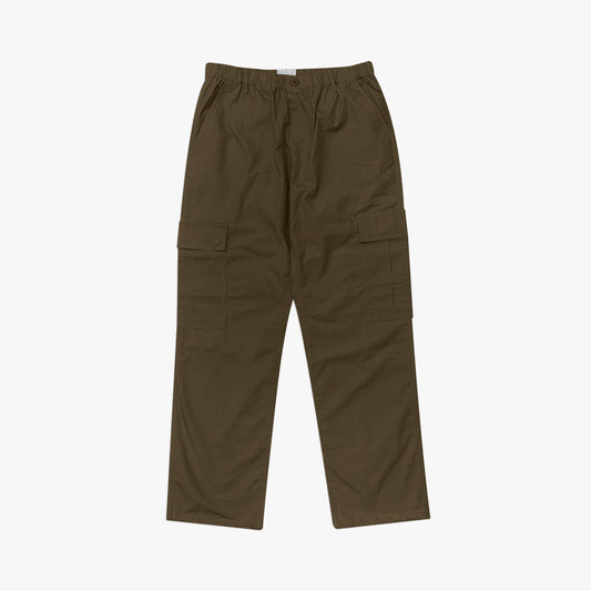 The Mens Gilbert Ripstop Cargo Pants Khaki from Parlez clothing