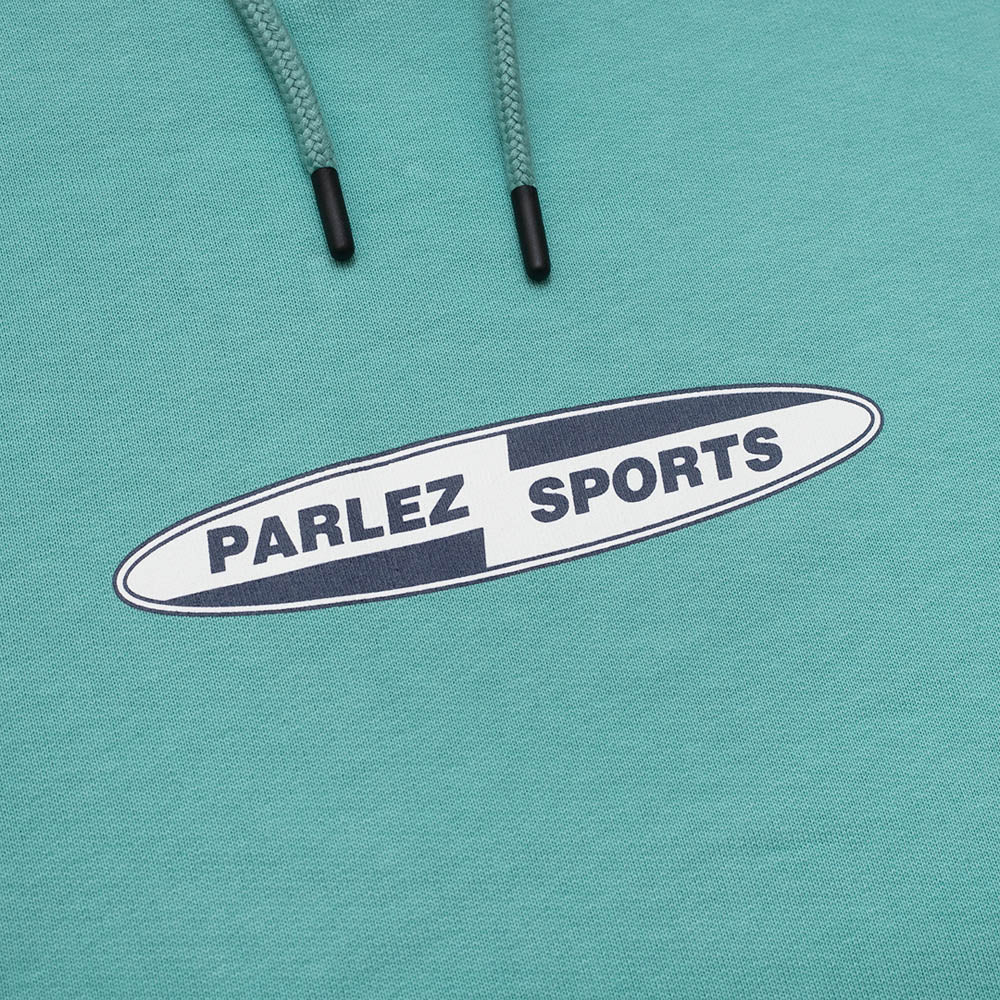 The Mens Rosa Hoodie Dusty Aqua from Parlez clothing