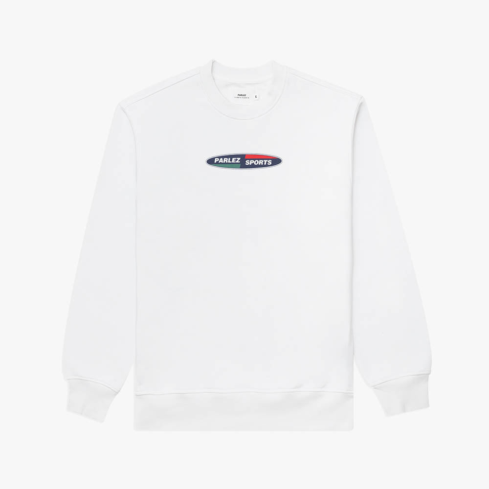 The Mens Rosa Sweatshirt White from Parlez clothing